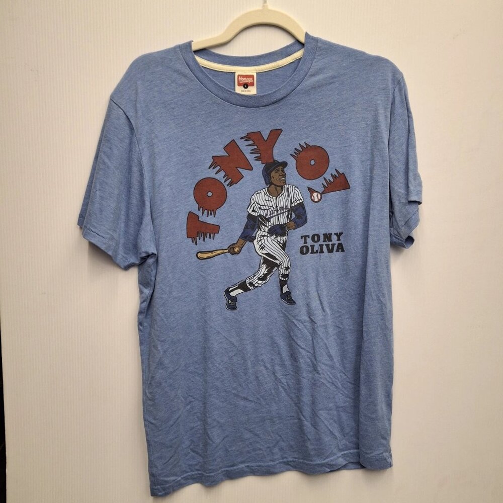 Vintage Tony Oliva T-Shirt Size Large